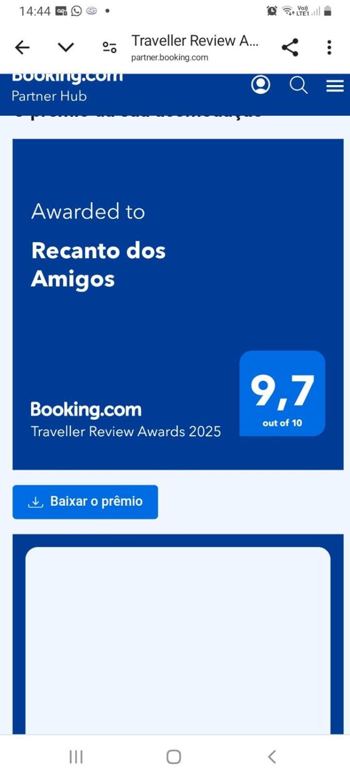 Recanto Dos Amigos Holiday home